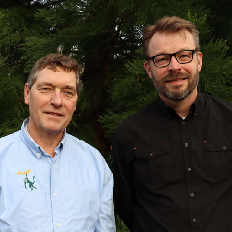 AAPs Geschäftsführer David van Gennep und Erik Peter (v.l.n.r.).